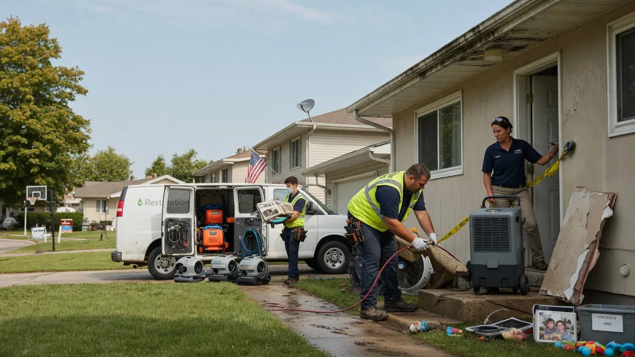 Water Damage Restoration in Derry, PA near me